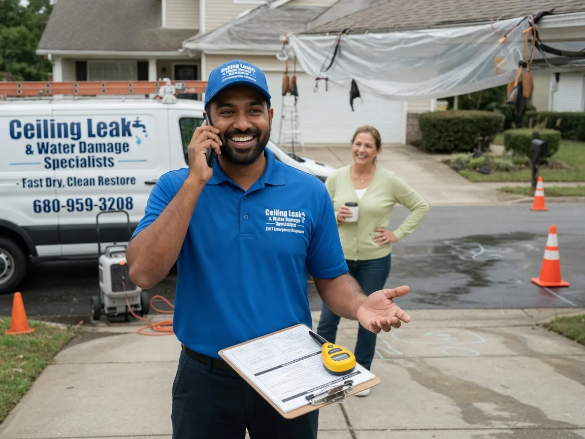 Ceiling Leak Cleanup South Byron, NY FAQs